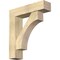 Ekena Millwork Westlake Block Rough Sawn Bracket w/ Offset Brace, Douglas Fir, 8"W x 32"D x 36"H BKT0806X32X36WTL05RDF - alternate 1